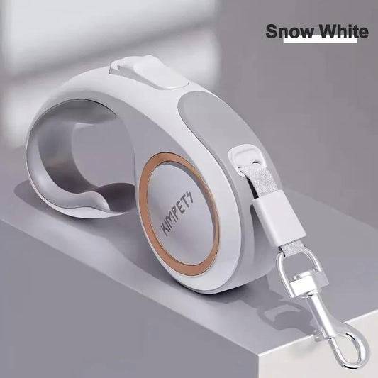 3M/5M Durable Retractable Dog Leash – Comfortable Grip – Suitable for Small and Large Pets KIMPETS